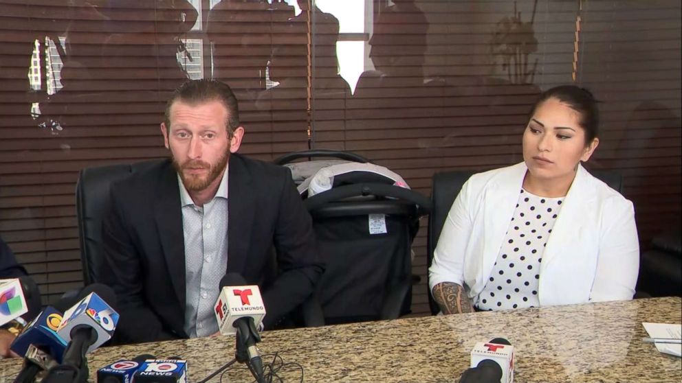 PHOTO: Lawyers for Florida residents Justin Johnson and Rebecca Sanders are suing the Miccosukee tribe and Baptist Hospital after their baby daughter was taken by a tribal hospital after she was born. 