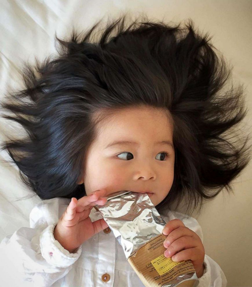 PHOTO: Baby Chanco was recently named the face of Pantene in Japan.