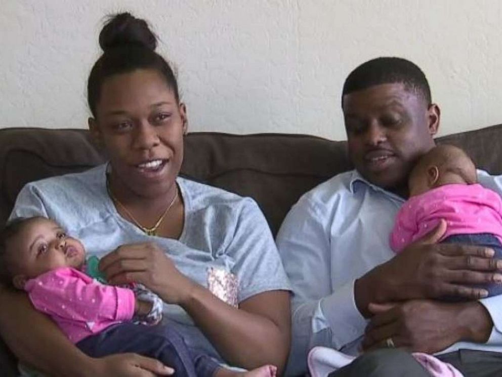 Father And Baby - Parents film newborn baby girl being dropped on head by ...