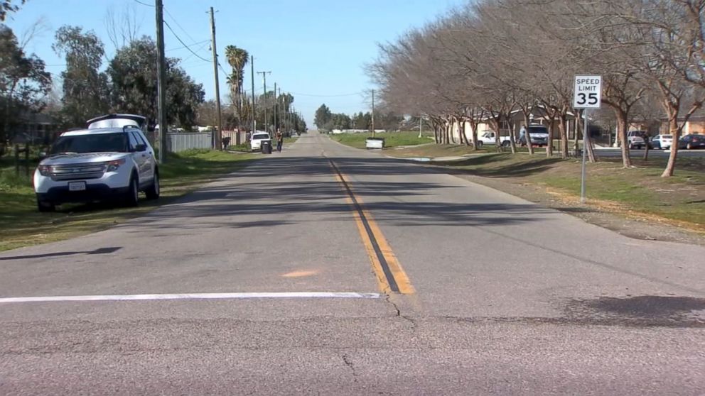 PHOTO: A newborn baby was found lying on a road in Madera County, California, on Monday, Feb. 11, 2019. 