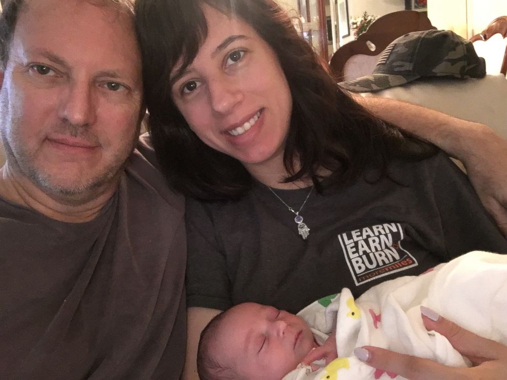 PHOTO: Newborn Gabriella Coane and her parents, Bruce and Jessica Coane, were affected by both Harvey in Texas and Irma in Florida.