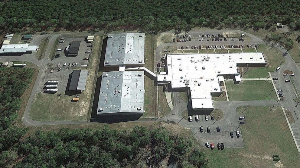 PHOTO: An undated aerial view shows the Baker County Detention Center in Macclenny, Fla.