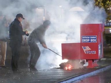 Ballot boxes in Oregon, Washington state set on fire: Police