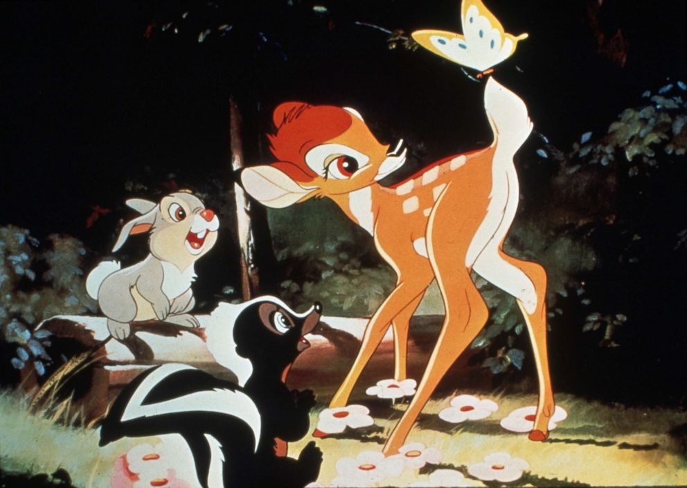 PHOTO: Scene from the animated Walt Disney film, "Bambi."