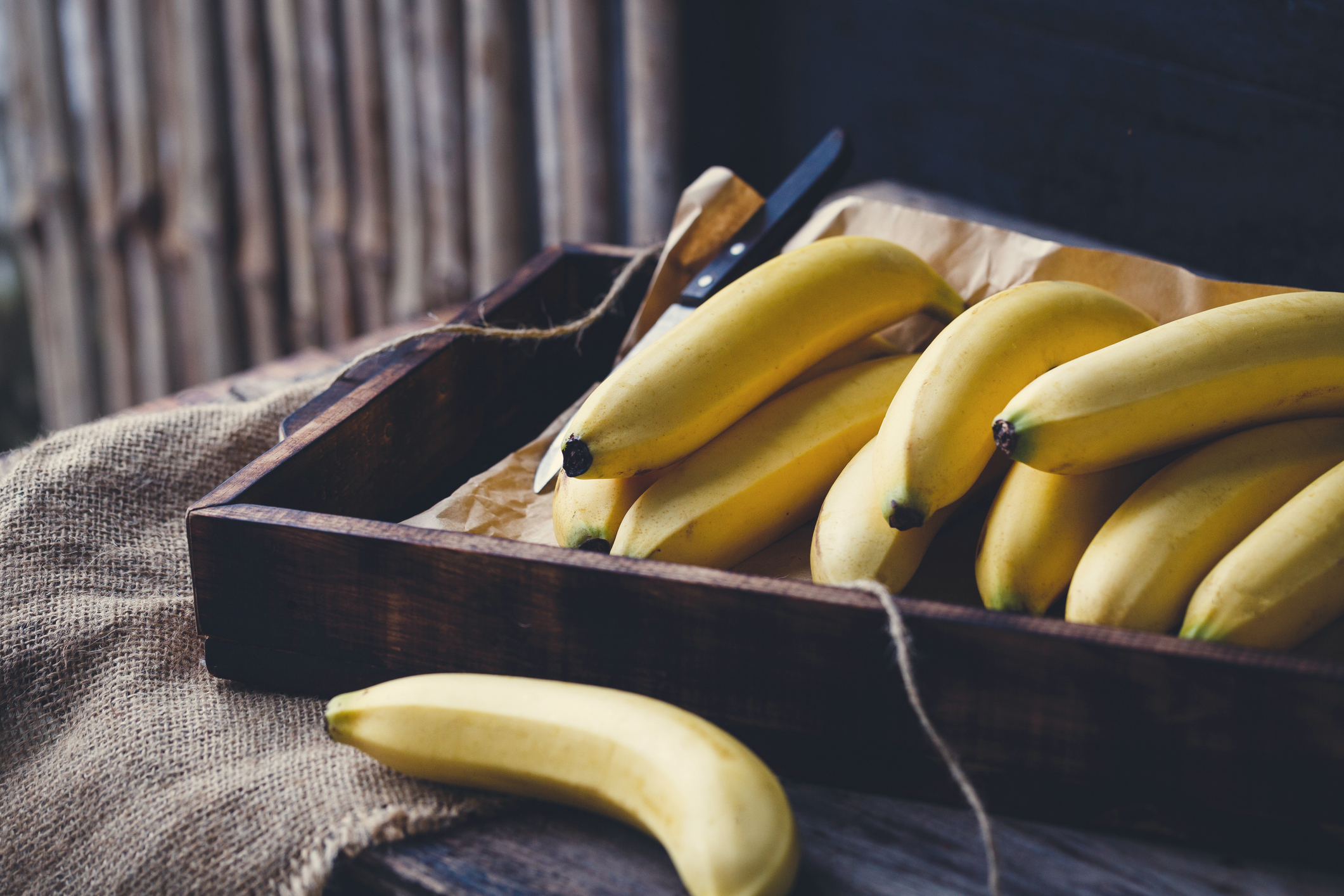 PHOTO: A handful of bananas are pictured here in this undated stock photo.