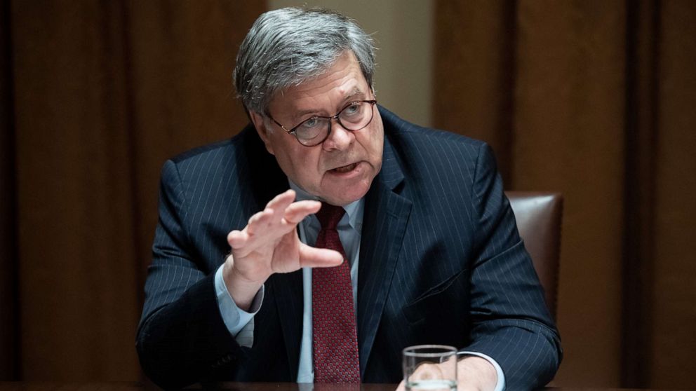 Attorney General William Barr announces nearly 1,500 arrests so far ...