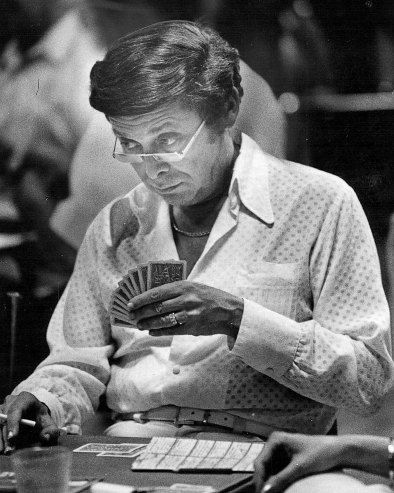 PHOTO: Barry Crane, a prominent TV director and legendary bridge player, competes in a tournament in May 1980. The director was found murdered in his home in July 1985.
