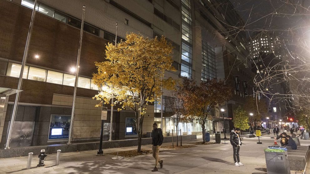 PHOTO: The Baruch College campus is shown in New York, on Dec. 8, 2022.