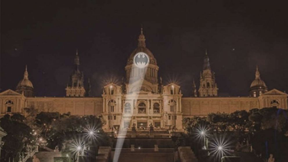 Happy anniversary, Batman: Bat-Signal lights up city skies to celebrate ...