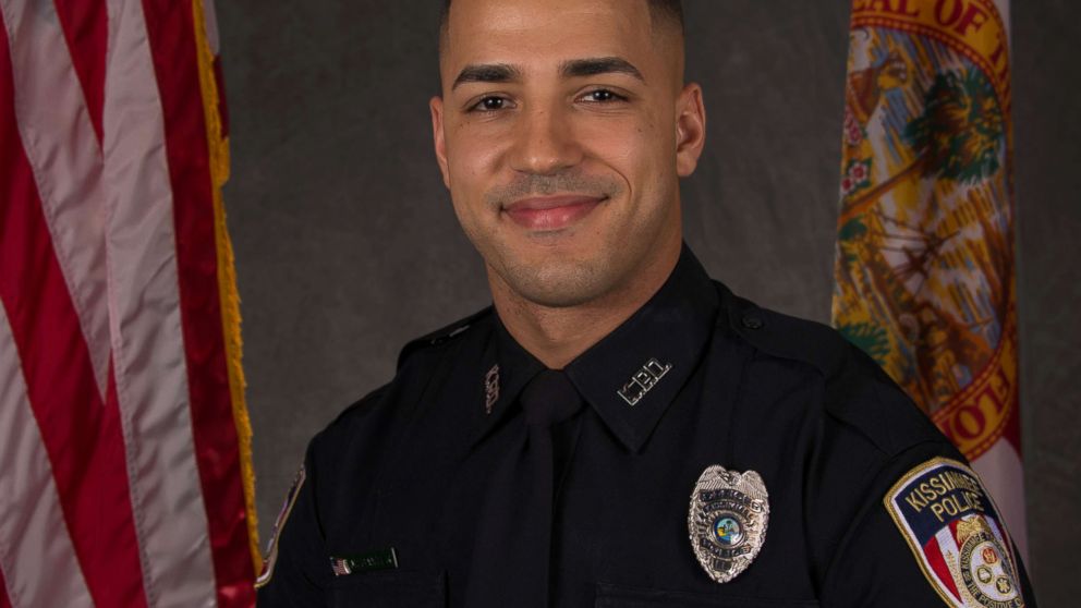 PHOTO: Officer Matthew Baxter, a three-year veteran of the Kissimmee Police Department, died from his wound after he was shot on Friday August 19, 2017.