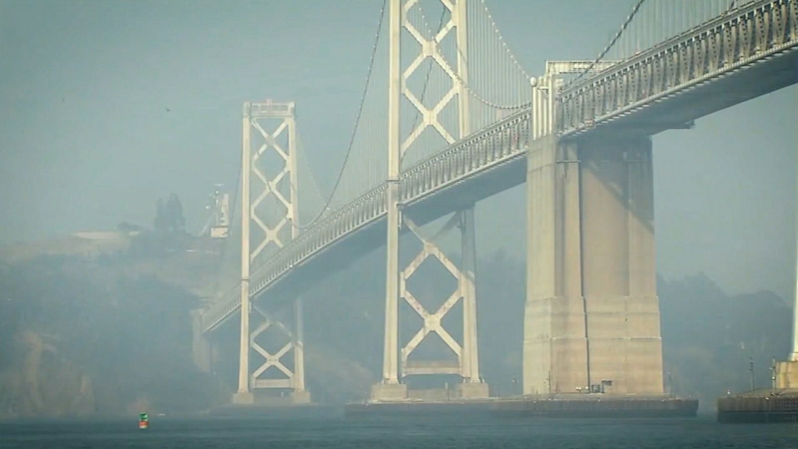 Wildfire smoke map: Heavy smoke blanketing San Francisco Bay Area 