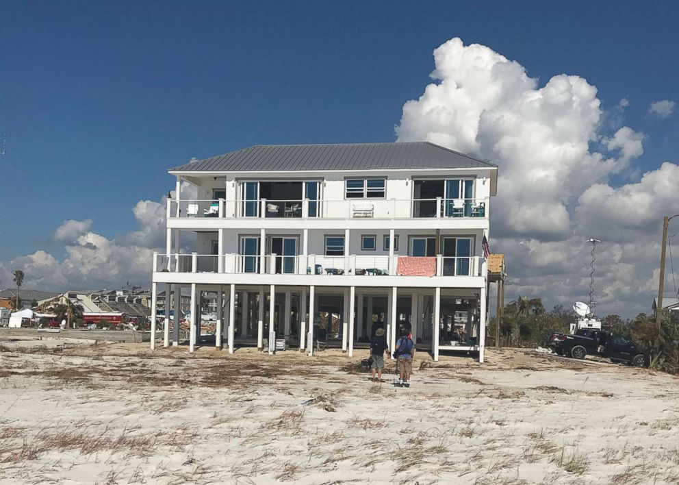 Mexico Beach Home Survives Hurricane Michael Virtually Untouched