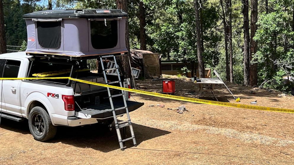 PHOTO: The Yavapai County Sheriff's Office released a photo showing the scene of a deadly bear attack near Prescott, Arizona, June 16, 2023.