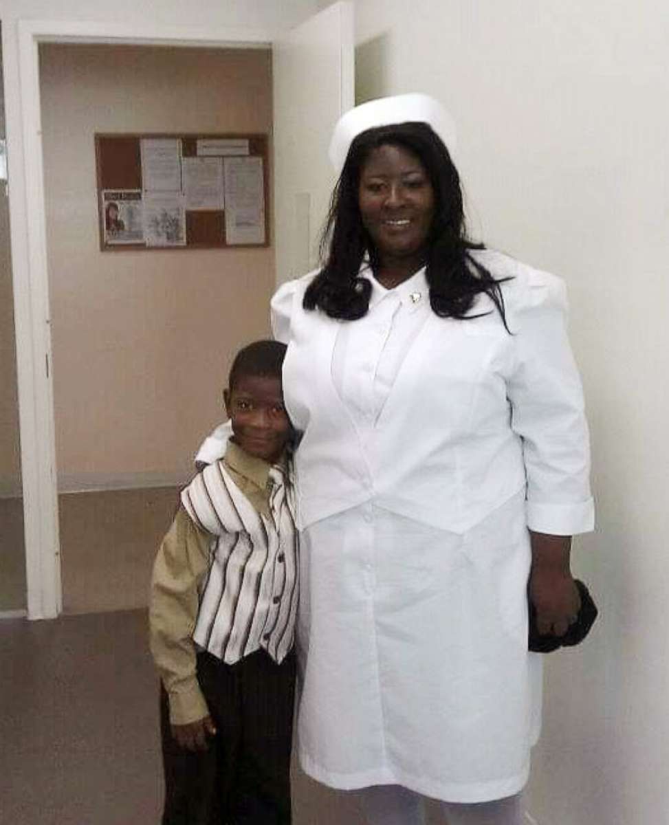 PHOTO: Zaire Robinson is pictured with with his mother, Essence.