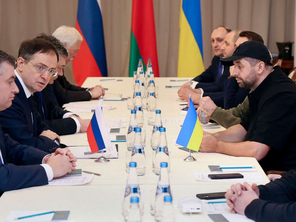 Ukraine And Russia Meet At Belarus, The First Round Table Conference Was Held In Years Ago