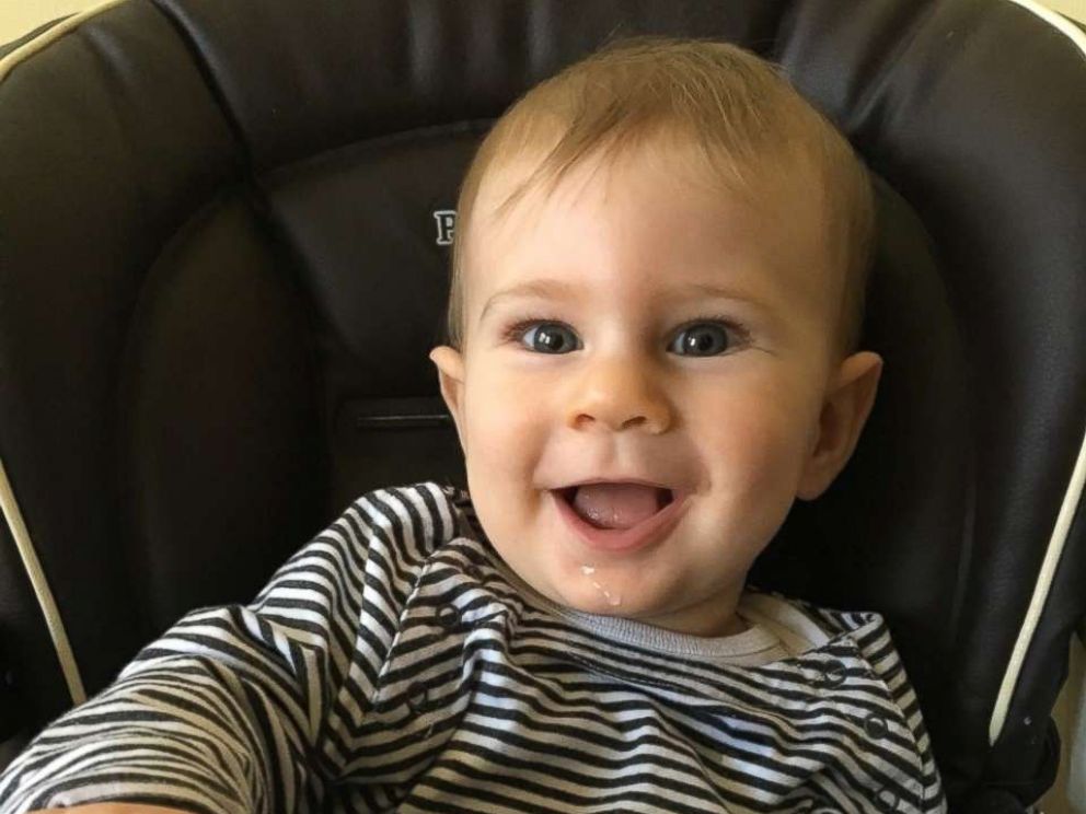 PHOTO: Benny Lansman, 1, who was diagnosed with the rare genetic disorder Canavan disease, is photographed here in this family photo.