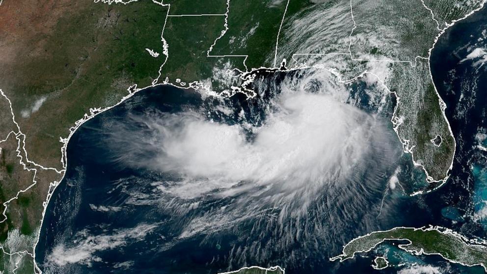 PHOTO: Tropical Storm Bertha in the Gulf of Mexico, July 21, 2026.