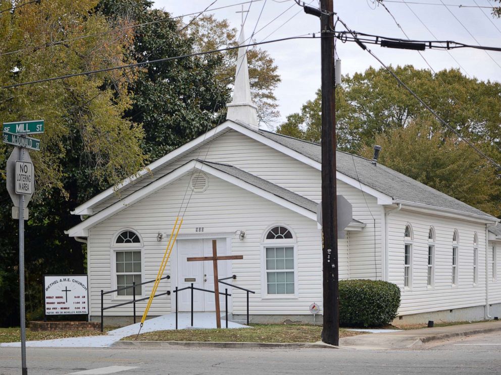 PHOTO: The Bethel African Methodist Episcopal Church is pictured in Gainesville, Ga., Nov. 19, 2019.