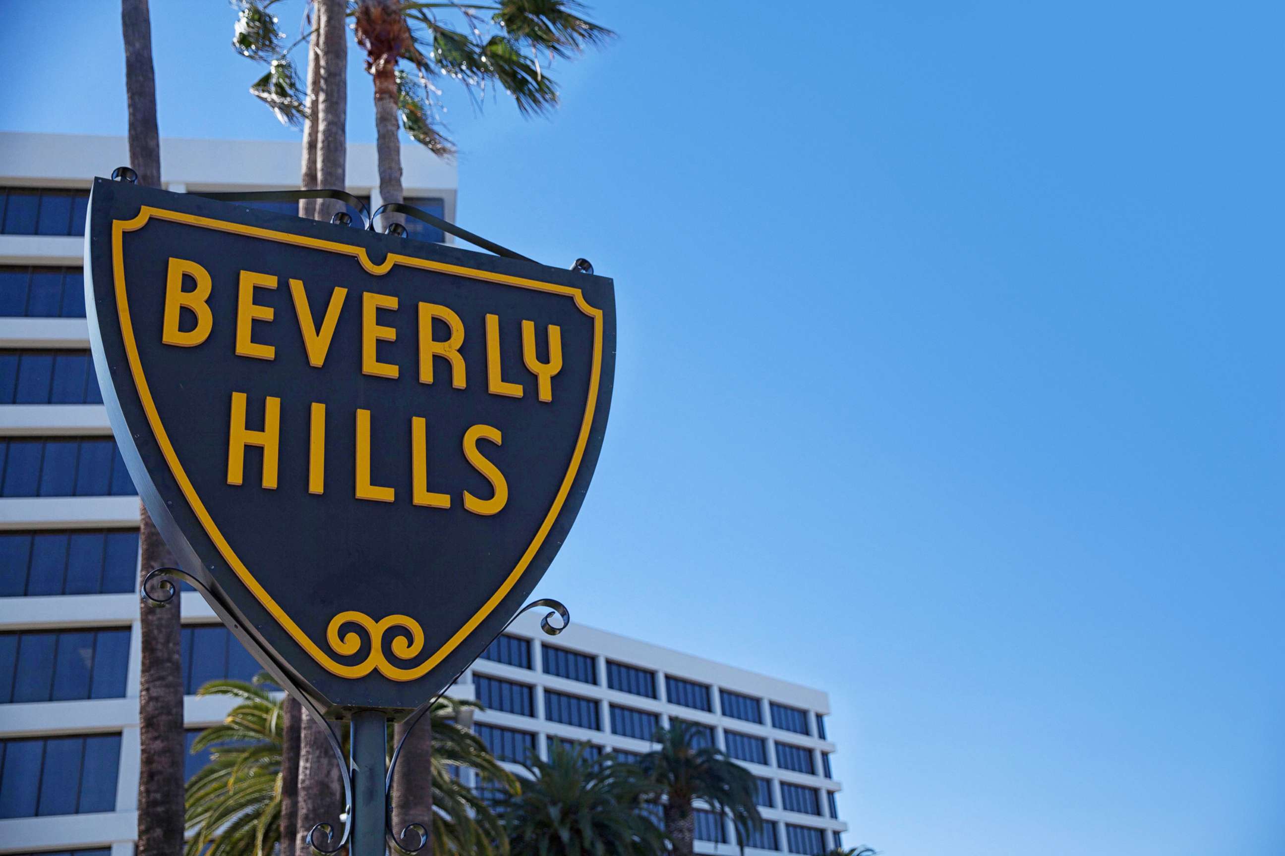 PHOTO: The Beverly Hills sign in Los Angeles is captured in this undated photo.