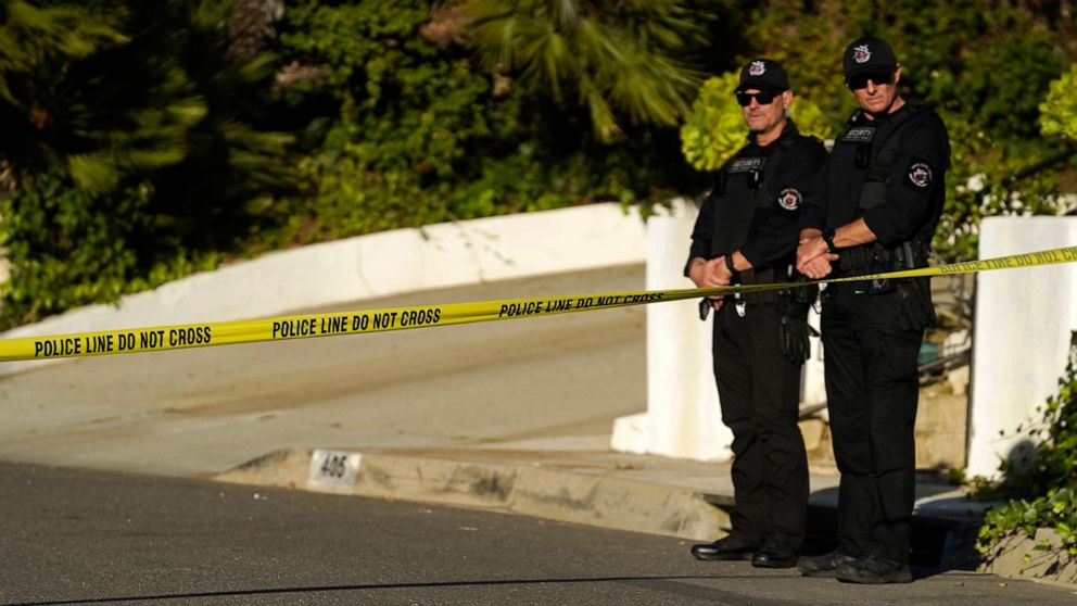 Suspect arrested in murder of Hollywood executive's wife at couple's Beverly Hills home