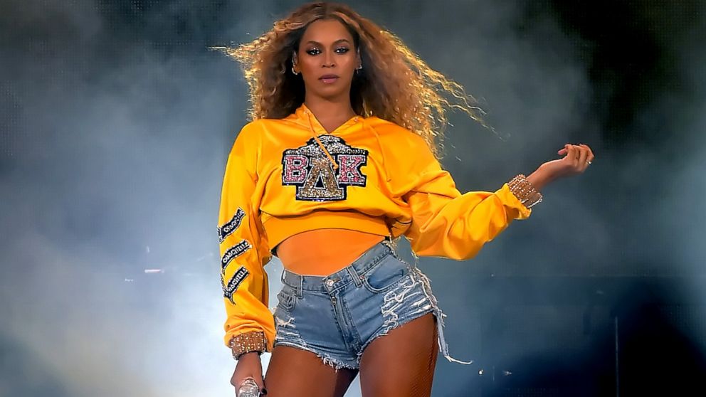 PHOTO: Beyonce Knowles performs onstage during 2018 Coachella Valley Music And Arts Festival Weekend at the Empire Polo Field on April 14, 2018, in Indio, Calif.
