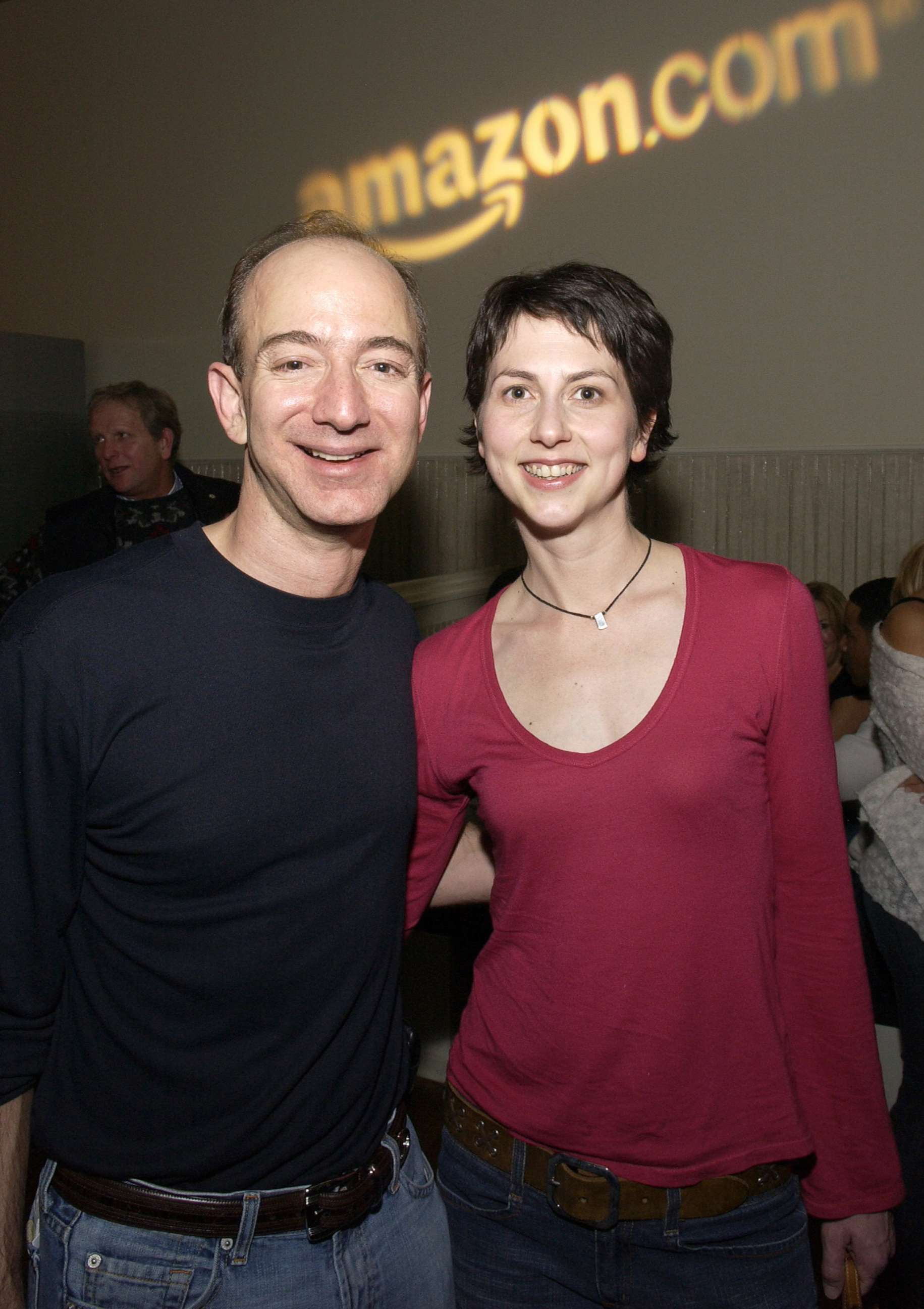 PHOTO: Jeff Bezos, CEO of Amazon and McKenzie Bezos attend the Amazon.com Sundance Party in Park City, Utah, Jan. 22, 2005. 