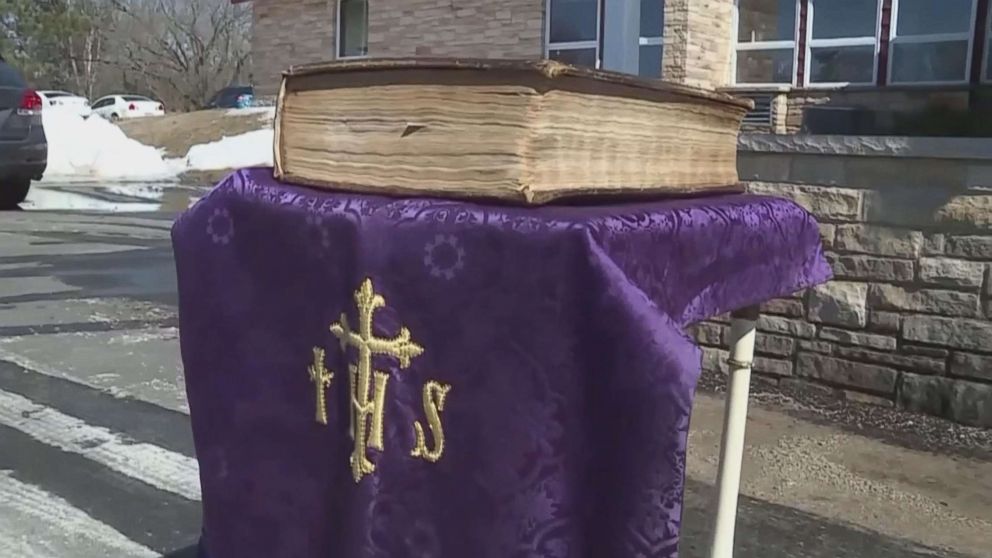 A Bible has survived destructive fires at two different Wisconsin churches unscathed.