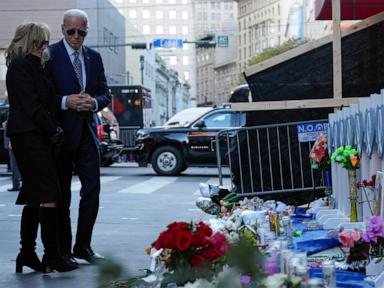 Biden visits New Orleans for prayer service after deadly New Year's attack