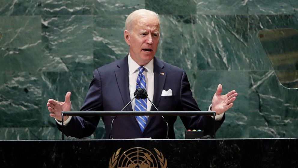 President Joe Biden discussed the United States’ role in the world in his speech at the United Nations General Assembly Tuesday morning.   