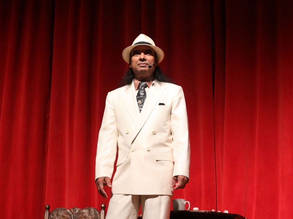 PHOTO: Bikram Choudhury speaks at Riverside Church, May 22, 2010 in New York City.
