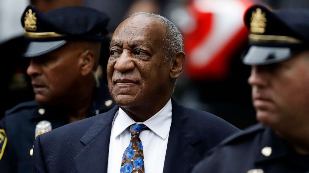 PHOTO: In this Sept. 24, 2018, Bill Cosby arrives for his sentencing hearing at the Montgomery County Courthouse, in Norristown, Pa.