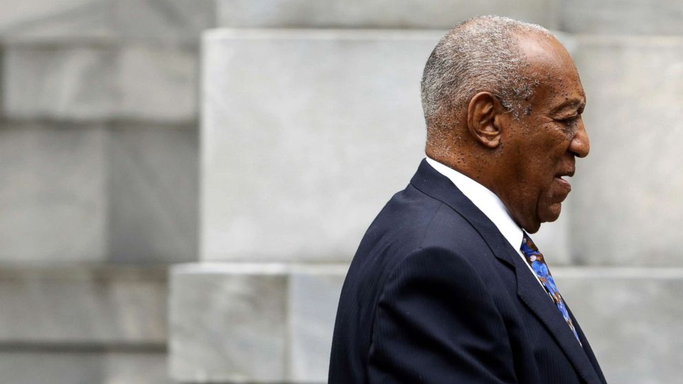 PHOTO: Bill Cosby arrives for his sentencing hearing at the Montgomery County Courthouse, Sept. 24, 2018, in Norristown, Pa.
