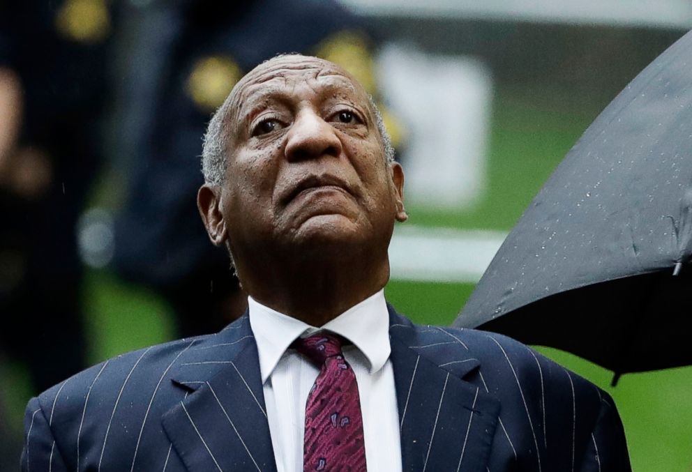 PHOTO: Bill Cosby arrives for his sentencing hearing at the Montgomery County Courthouse, Sept. 25, 2018, in Norristown, Pa.