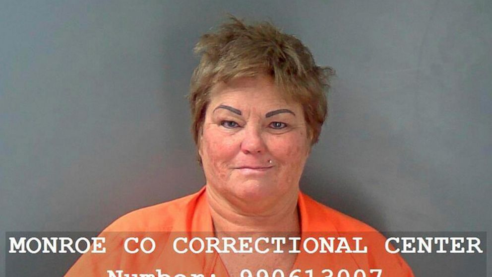 PHOTO: Billie R. Davis, 56, was indicted by a grand jury on April 20, 2023, with a hate crime for allegedly stabbing a woman of Chinese descent in the head on a bus in Bloomington, Ind., in January.