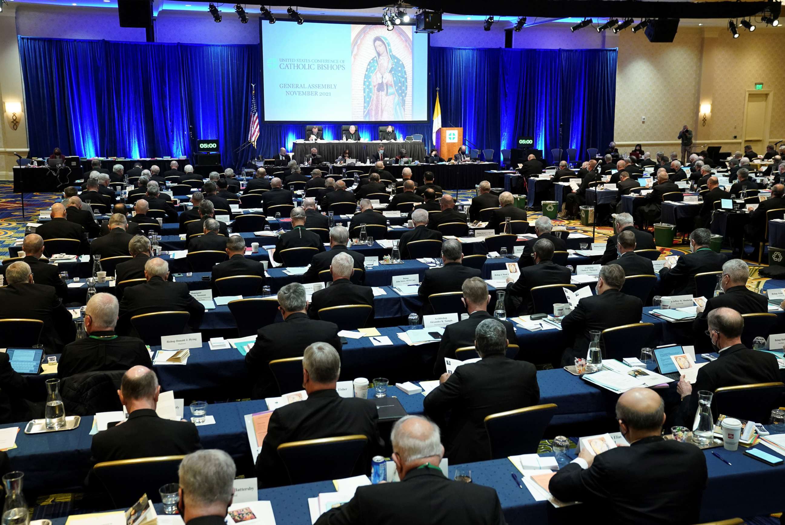 PHOTO: The U.S. Conference of Catholic Bishops (USCCB) hosts its annual General Assembly meeting in Baltimore, Nov. 16, 2021.