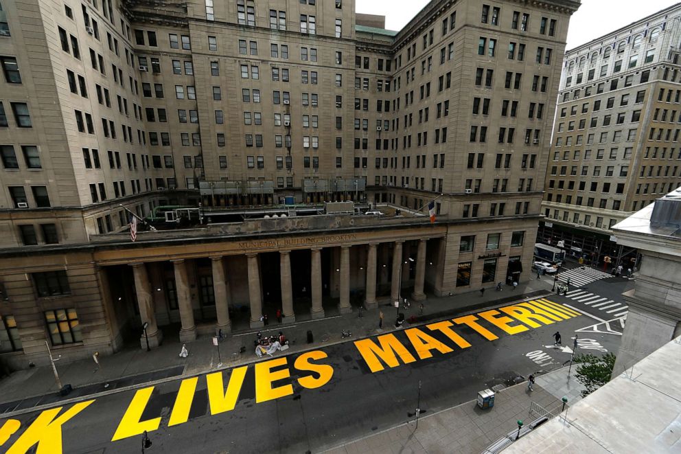 PHOTO: The Brooklyn Municipal Building on June 30, 2020, in Brooklyn, New York.