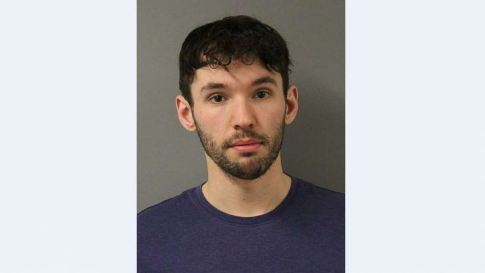 PHOTO: Blake Gibbins, 26, was arrested for allegedly throwing water in the face of Iowa Rep. Steve King at a restaurant in Fort Dodge, Iowa, on Friday, March 22, 2019.
