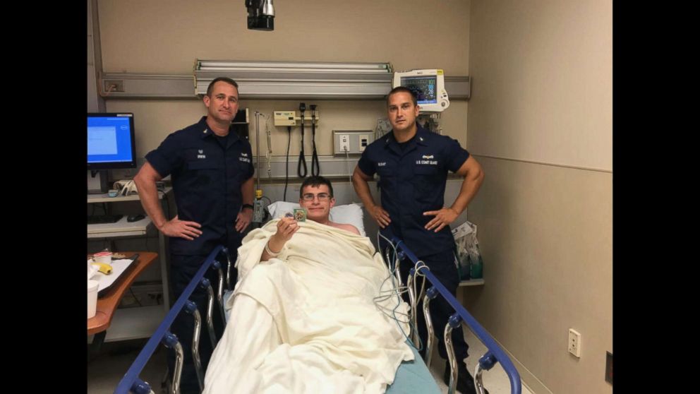 A 19-year-old Louisiana teen spent 10 hours in the open sea after a rip current dragged him out into the ocean off the Georgia coast.