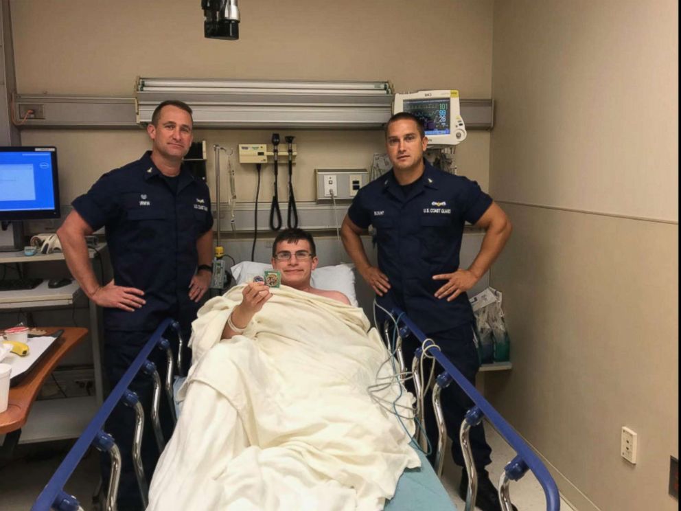 PHOTO: Blake Spataro survived treading water for nearly 10 hours before being able to swim back to shore off the coast of Georgia.