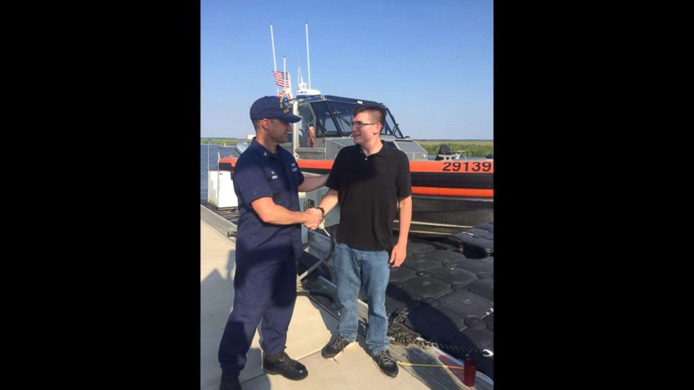 PHOTO: Blake Spataro survived treading water for nearly 10 hours before being able to swim back to shore off the coast of Georgia.