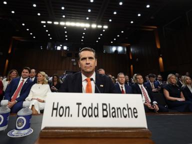 Blanche faces grilling on DOJ controversies as he seeks confirmation as AG