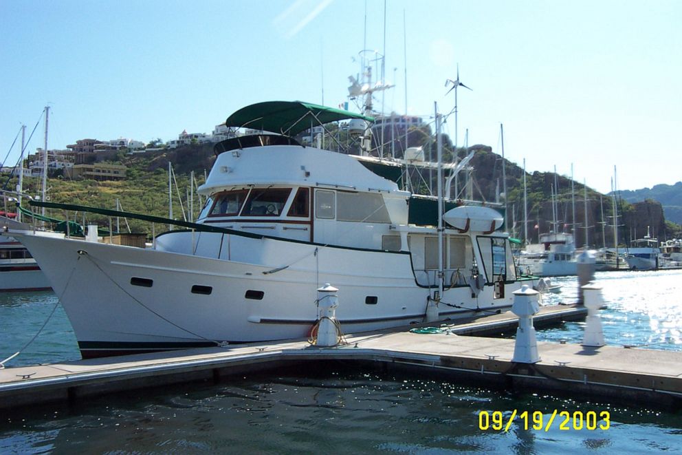 PHOTO: Tom and Jackie Hawks outfitted the Well Deserved with the latest technology and for two years traveled from their Newport Beach dock along the California coast and to Mexico. 