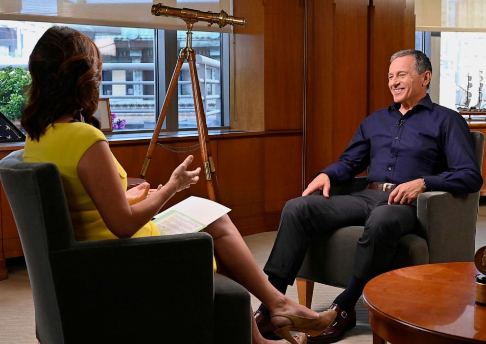 "Nightline"?ï¿½ co-anchor Juju Chang and Chairman and CEO of The Walt Disney Company Robert Iger discuss his book "The Ride of a Lifetime,"?ï¿½ his career at The Walt Disney Company and his personal upbringing.