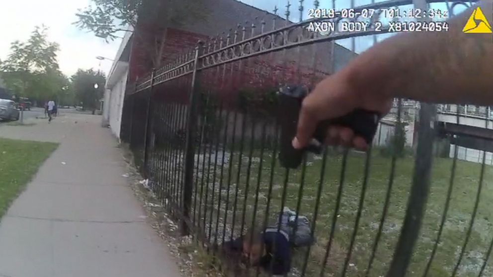PHOTO: Chicago's Civilian Office of Police Accountability released body camera footage showing the moment 24-year-old Maurice Granton was shot while fleeing police on June 6 in the city's South Side. 
