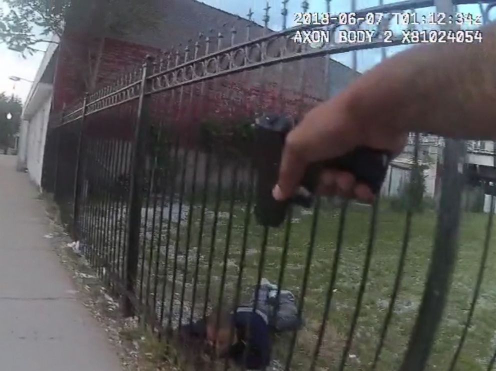 PHOTO: Chicagos Civilian Office of Police Accountability released body camera footage showing the moment 24-year-old Maurice Granton was shot while fleeing police on June 6 in the citys South Side.