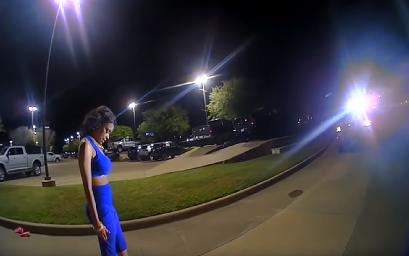 PHOTO: Footage from a Texas state trooper's body camera showing a traffic stop on May 20, 2018, was released after he was falsely accused of sexual assault.