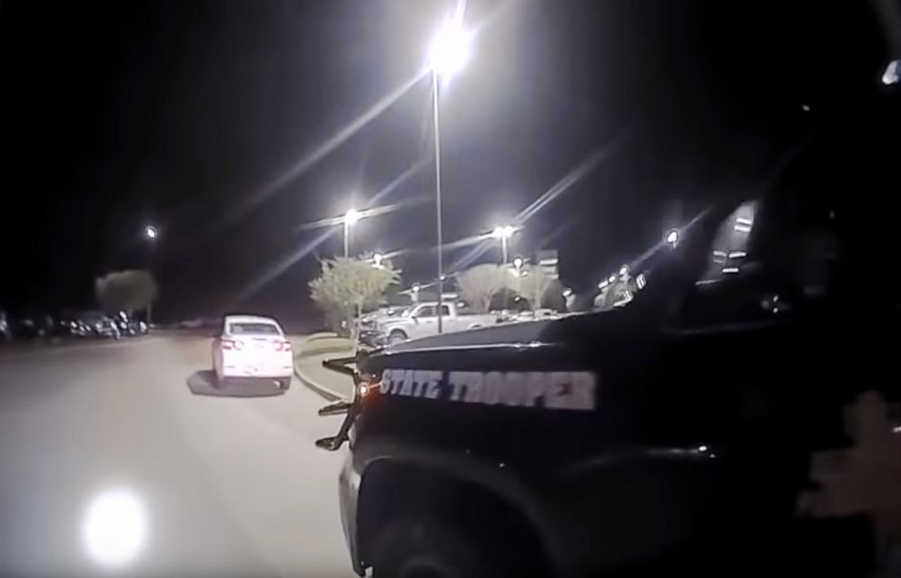 PHOTO: Footage from a Texas state trooper's body camera showing a traffic stop on May 20, 2018, was released after he was falsely accused of sexual assault.