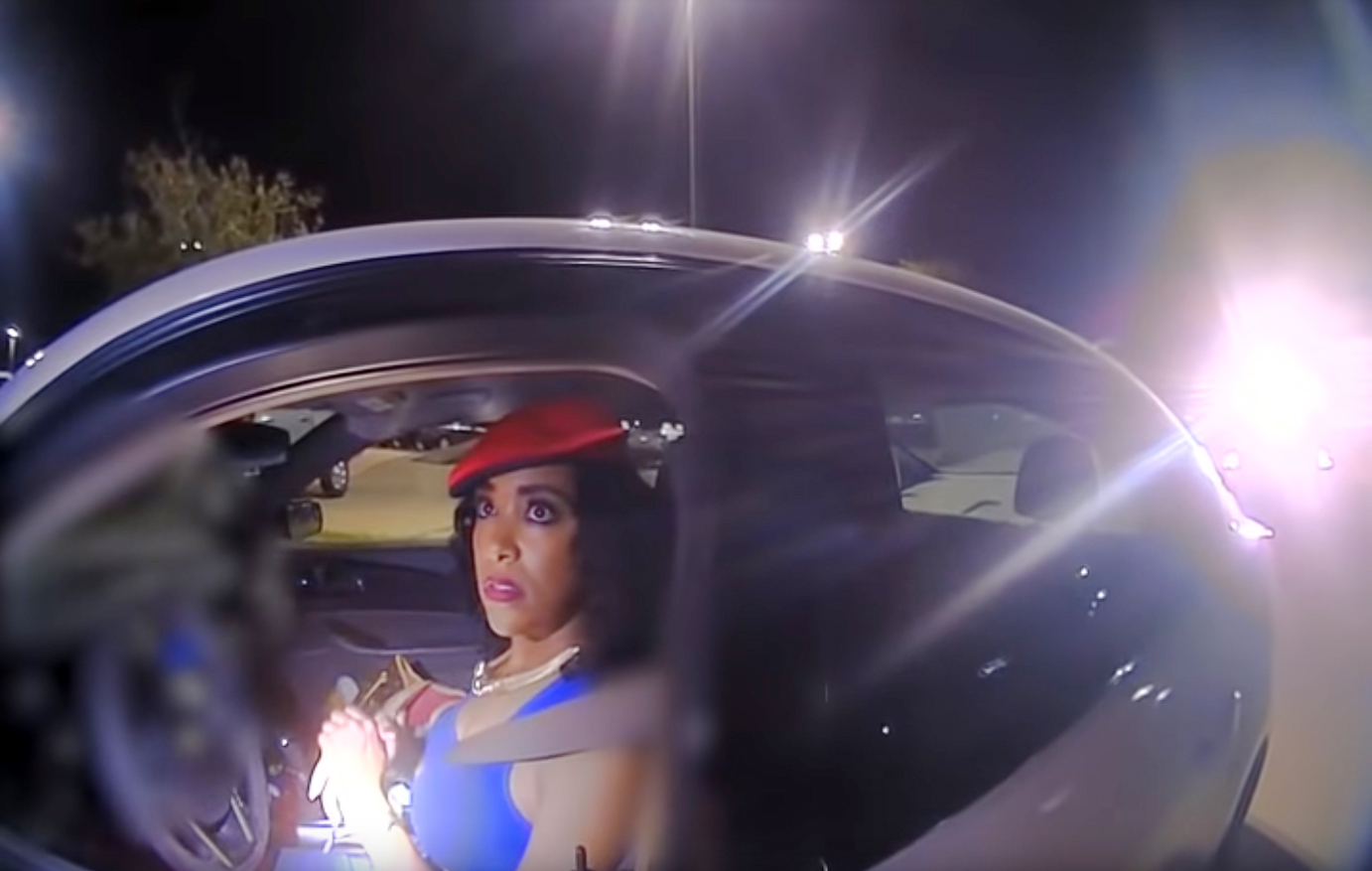 PHOTO: Footage from a Texas state trooper's body camera showing a traffic stop on May 20, 2018, was released after he was falsely accused of sexual assault.