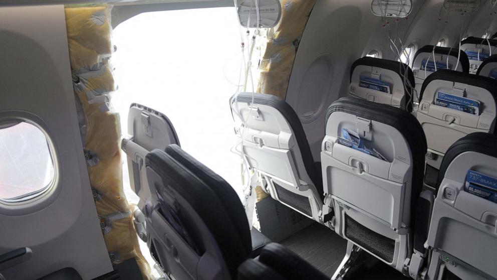 Boeing overwrote surveillance footage of door plug repair, NTSB chair says
