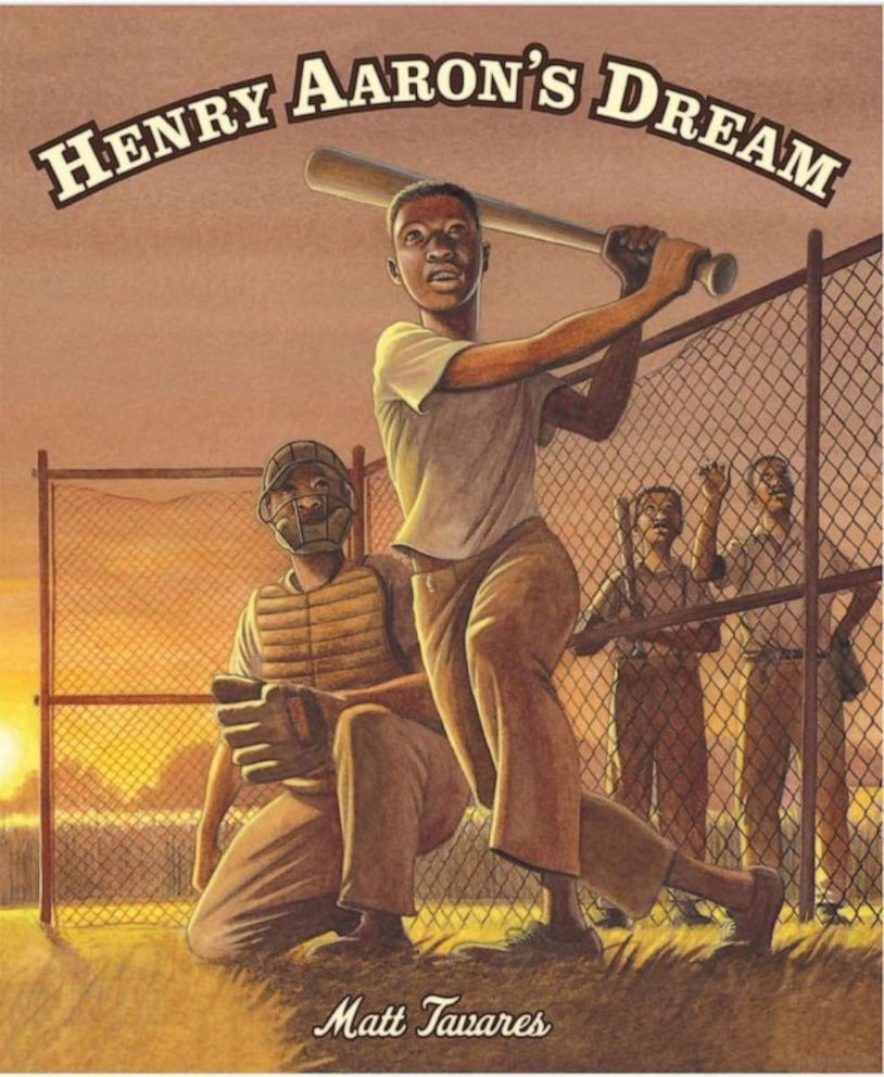 PHOTO: Henry Aaron's Dream: Candlewick Biographies by Matt Tavares.